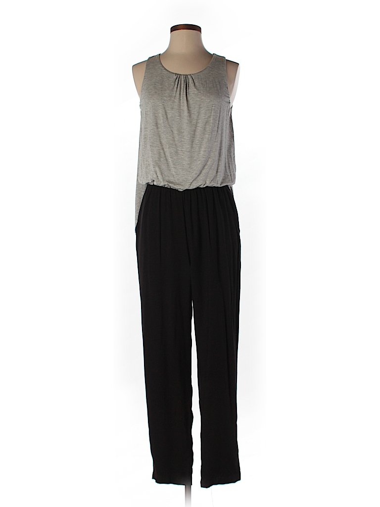 Elevenses Color Block Gray Jumpsuit Size S - 71% off | thredUP