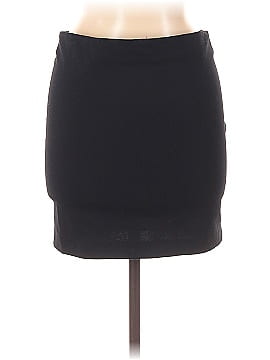 Zara W&B Collection Faux Leather Skirt (view 2)