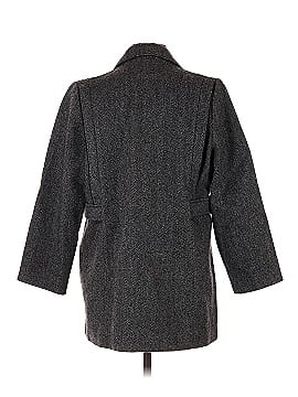 Karen Petites Wool Coat (view 2)