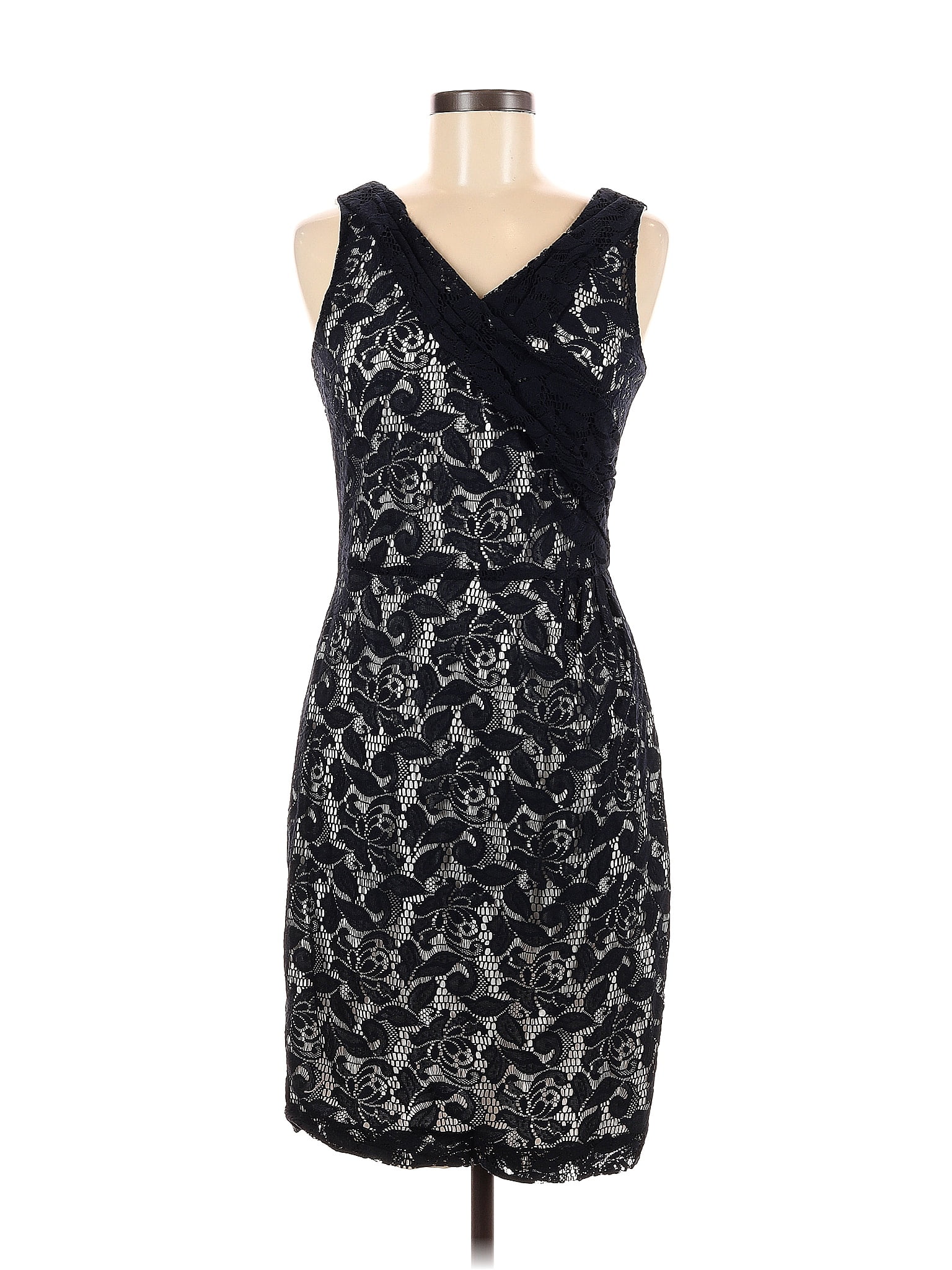 Dress Party Midi By Antonio Melani In Black, Size: 2