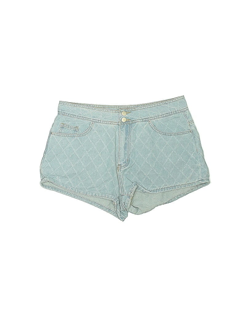 Pre-owned Shein Denim Shorts In Blue