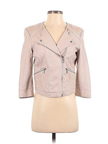 CoffeeShop Faux Leather Jacket (view 1)