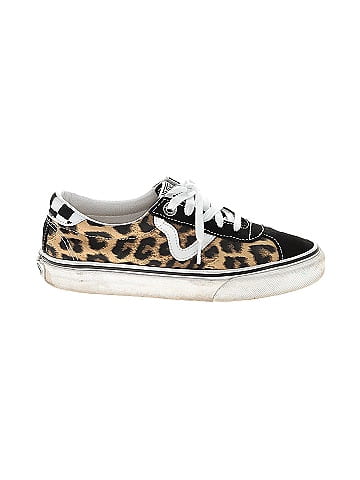 leopard print vans size 6