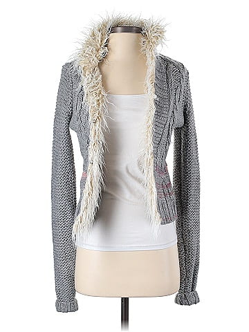 Free people hot sale gray cardigan