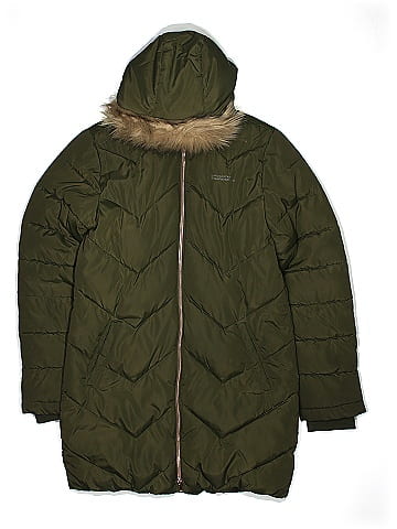 Warehouse green outlet coat