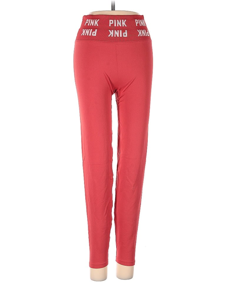 Victoria's Secret Pink Solid Red Leggings Size S - photo 1