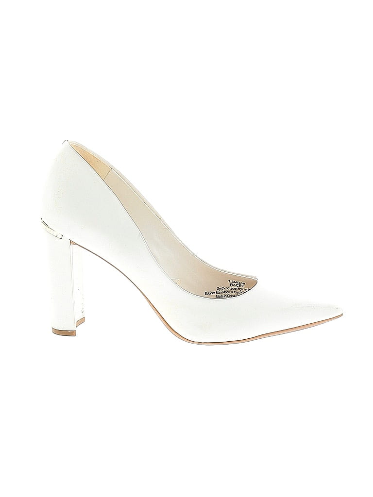 Marc New York Andrew Marc Solid White Ivory Heels Size 7 1/2 81 off