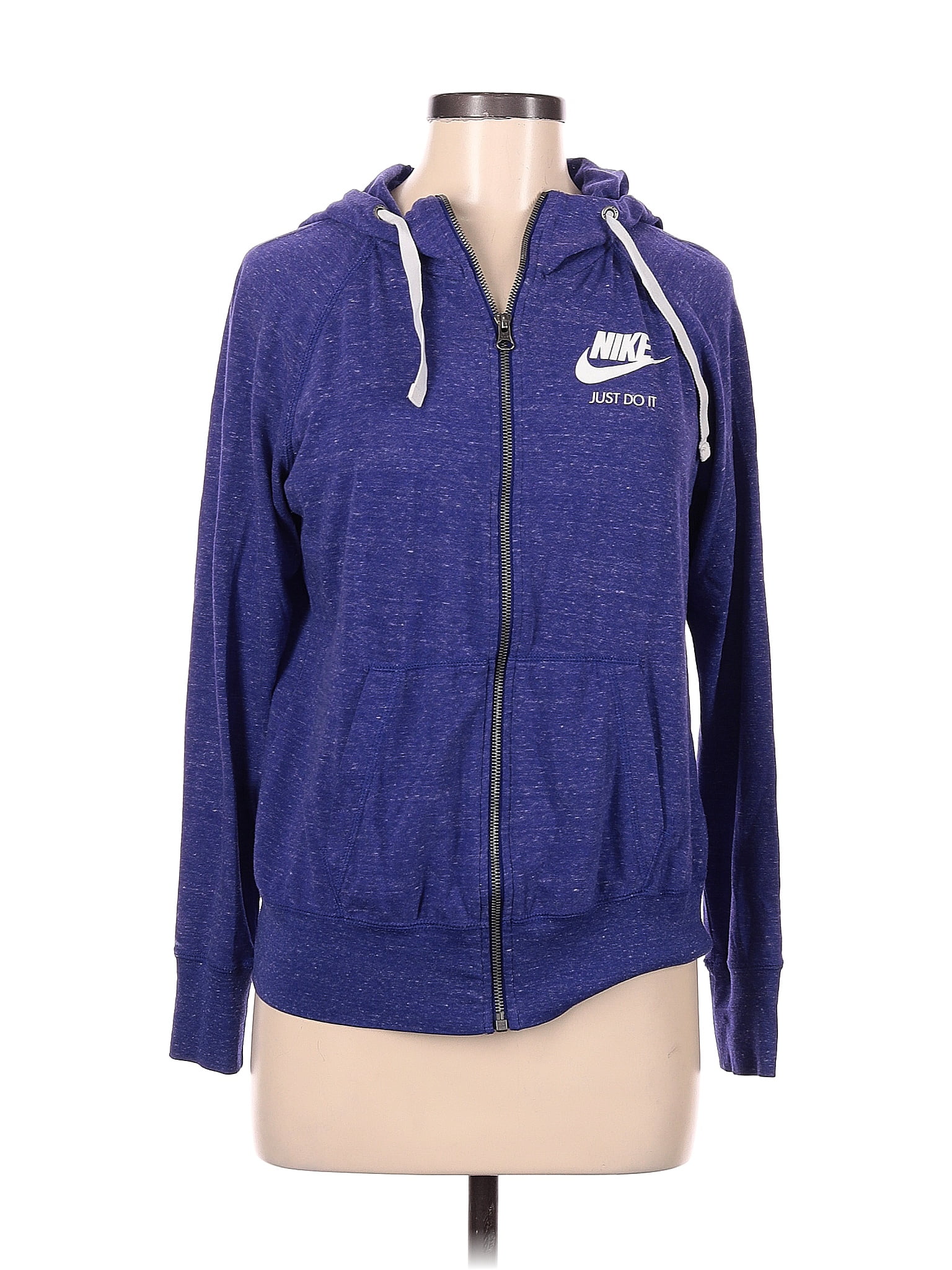 purple nike zip up hoodie
