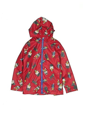 Joules 2024 red raincoat