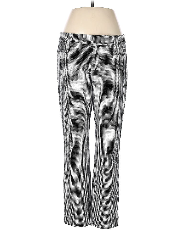 Pantalon Habillé Banana Republic - Noir Brillant Rayé, Taille 10, Doublure - Occasion Très Bon état