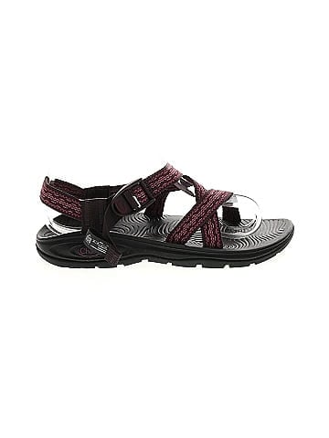 Chaco Solid Multi Color Burgundy Sandals Size 7 75 off ThredUp