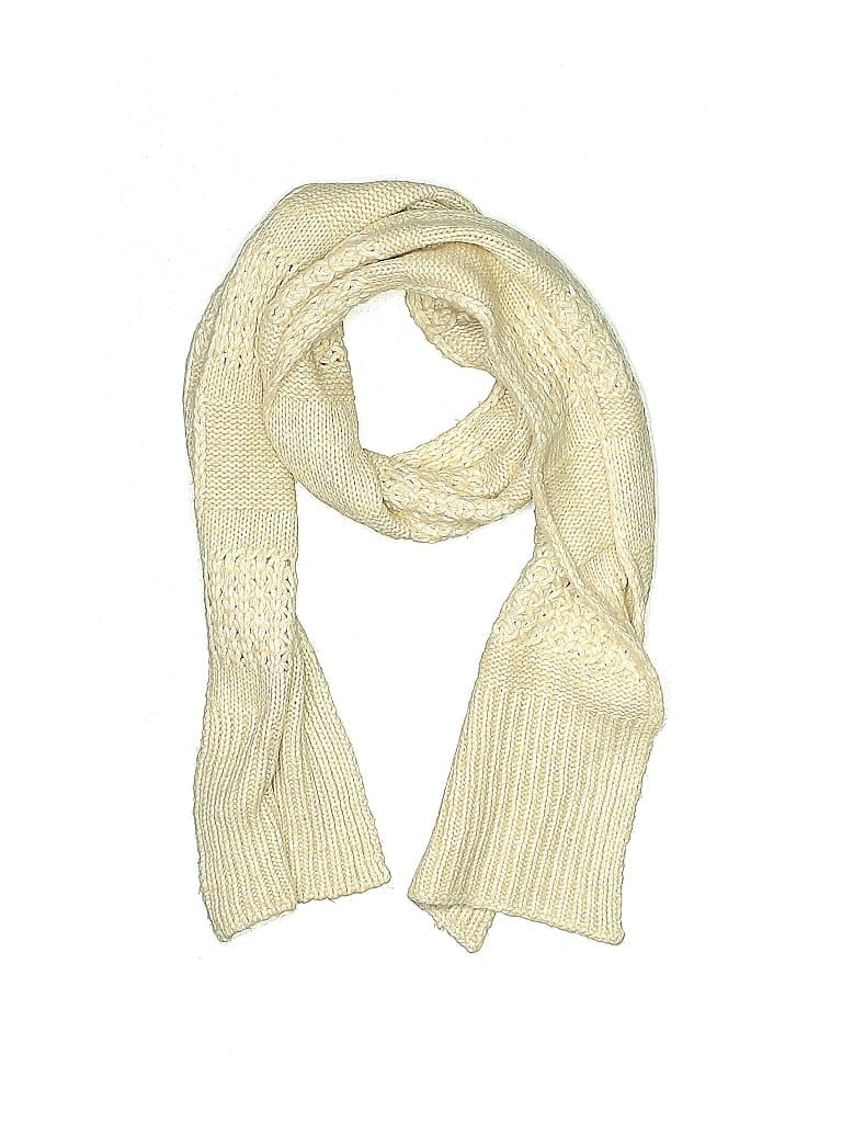 Pre-owned Universal Thread Scarf In White