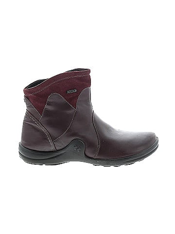 Romika Solid Brown Burgundy Boots Size 42 EU 56 off ThredUp