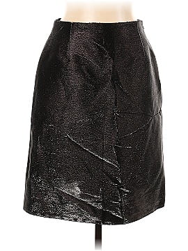 Ralph Lauren Black Label Faux Leather Skirt (view 1)