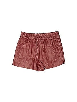 Necessary Clothing Faux Leather Shorts (view 2)