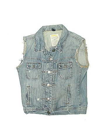 J crew deals denim vest