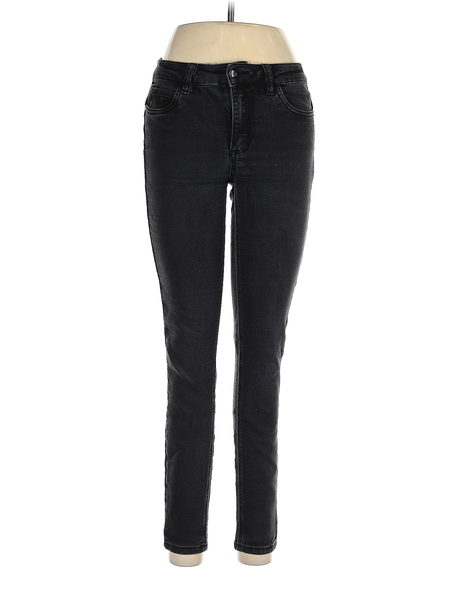 Just Fab Solid Black Jeans 28 Waist - 47% off | ThredUp