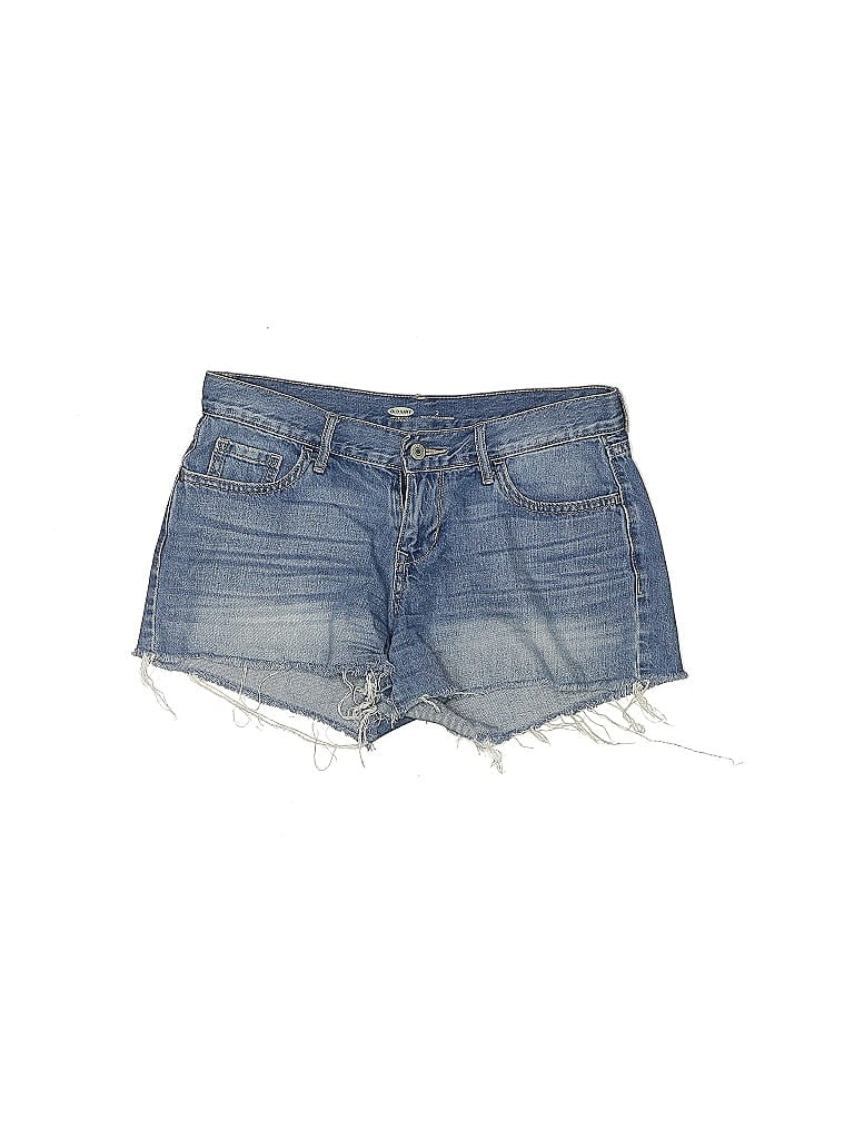 Old Navy 100% Cotton Ombre Blue Denim Shorts Size 2 - photo 1