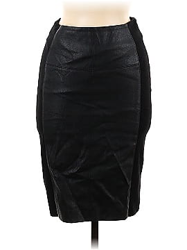 Karen Millen Faux Leather Skirt (view 1)