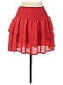 Zaful Solid Red Casual Skirt Size M - photo 2