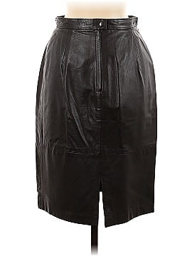 Comint Faux Leather Skirt (view 2)