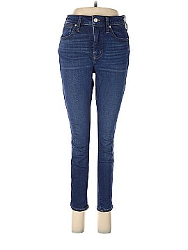 Madewell Petite Curvy High-Rise Skinny Jeans in Coronet Wash (view 1)