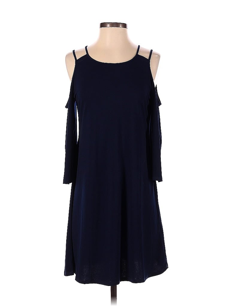 Pre-owned Venus Casual Dress In Blue