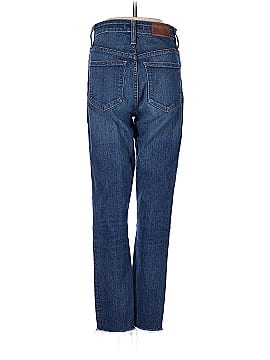 Madewell Tall Curvy High-Rise Skinny Jeans in Moreaux Wash (view 2)