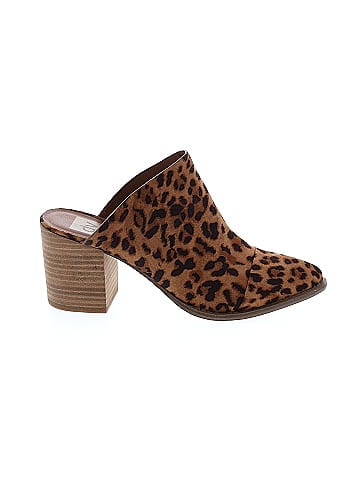 Dv on sale leopard mules