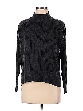 Ann Taylor LOFT Ribbed Luxe Knit Mock Neck Sweater (view 1)