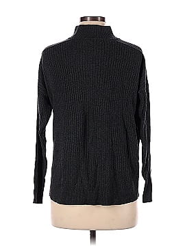Ann Taylor LOFT Ribbed Luxe Knit Mock Neck Sweater (view 2)