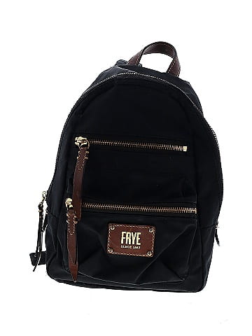 Frye shop black backpack