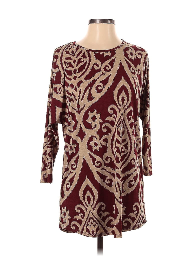 HerShe Burgundy 3/4 Sleeve Top Size S - photo 1