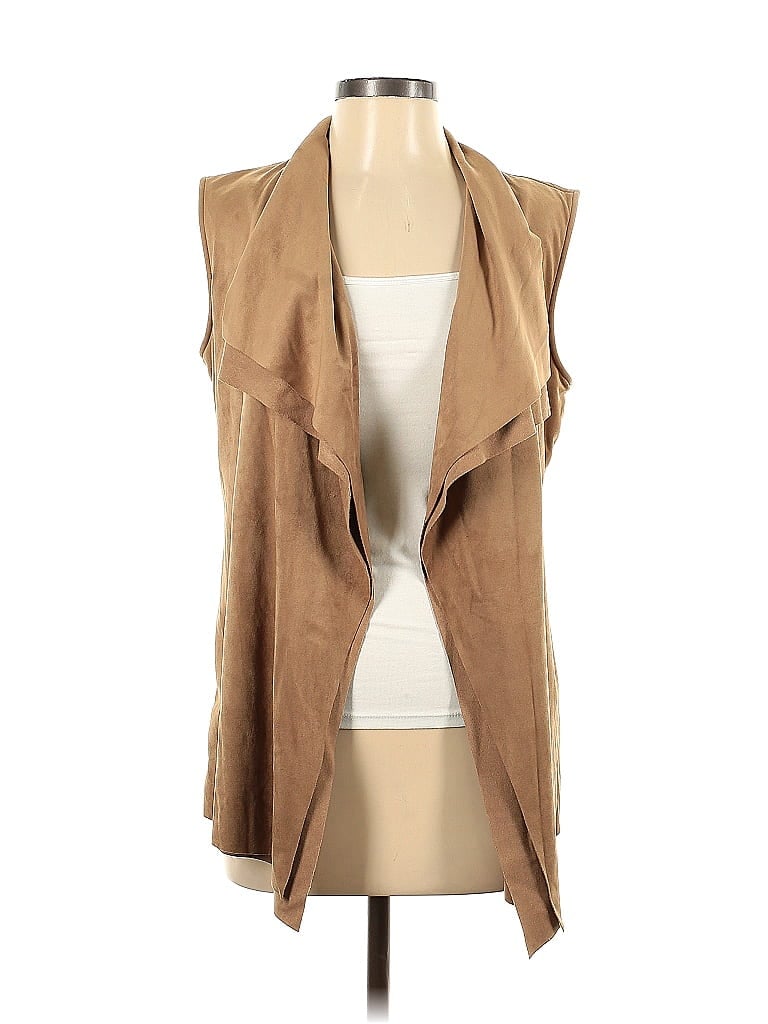 Katherine Barclay Tan Vest Size S - photo 1
