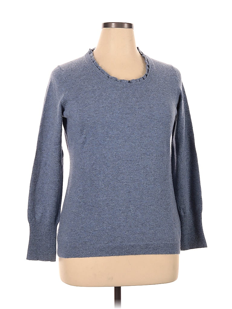 Banana Republic Marled Solid Blue Pullover Sweater Size XL - 67% off ...