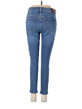 Madewell 9" Mid-Rise Skinny Crop Jeans: Button-Front TENCEL&trade; Denim Edition (view 2)