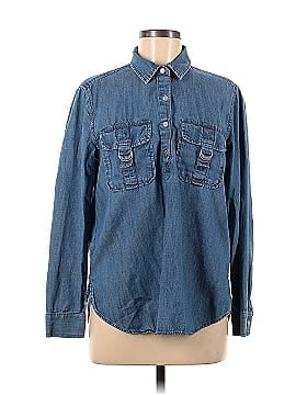 Gap Long Sleeve Button-Down Shirt (view 1)