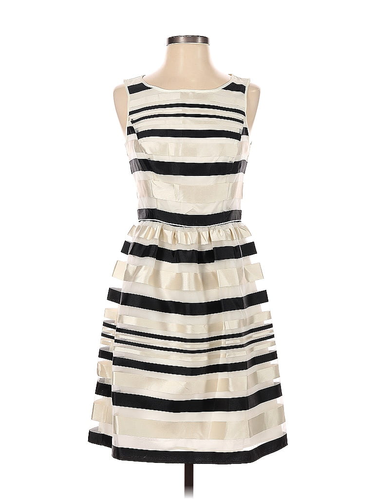 Banana Republic Stripes Ivory Casual Dress Size 2 - 71% off | ThredUp