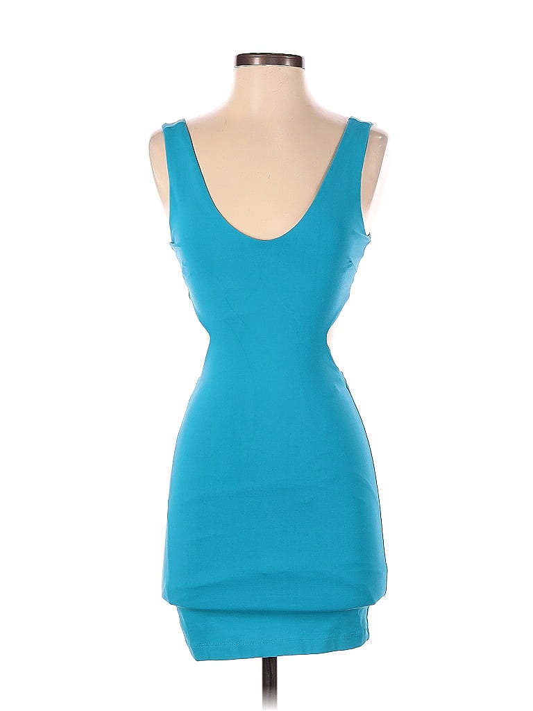 Bebe Solid Teal Casual Dress Size XS - 70% off | ThredUp