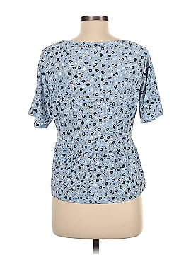 Belle By Belldini Short Sleeve Blouse (view 2)