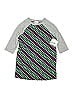 Lularoe Fair Isle Chevron-herringbone Chevron Gray Short Sleeve T-Shirt Size 12 - photo 1