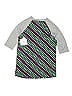Lularoe Fair Isle Chevron-herringbone Chevron Gray Short Sleeve T-Shirt Size 12 - photo 2