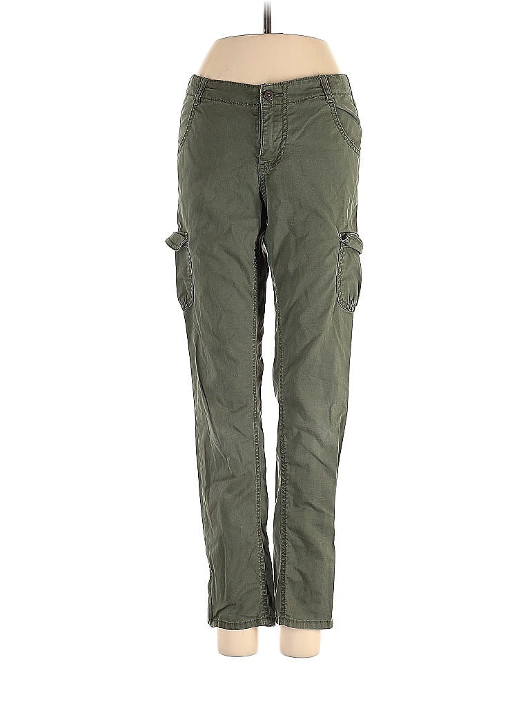 Lands' End Solid Green Cargo Pants Size 12 66 off ThredUp