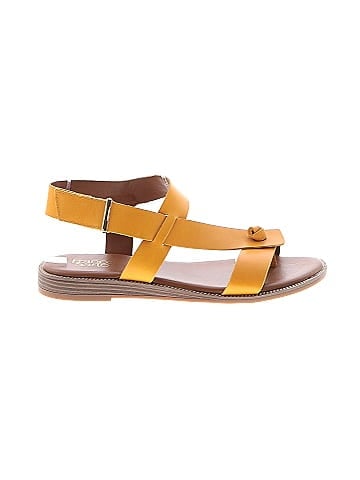 Franco sarto 2025 yellow sandals