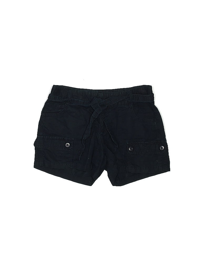 Gap Outlet Solid Black Blue Cargo Shorts Size 2 52 off ThredUp