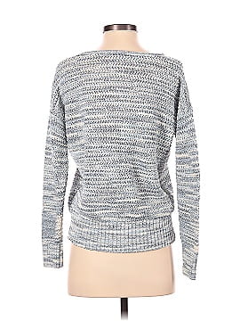 Madewell Southbrook Open-Stitch Pullover Sweater in Space-Dye (view 2)