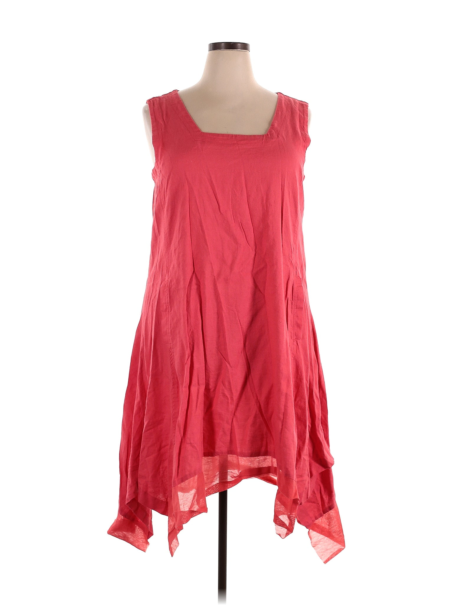 Cynthia Rowley TJX Solid Red Casual Dress Size 2X (Plus) - 51% off ...