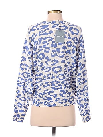 Hannah Rose Cashmere Pullover Sweater (view 2)