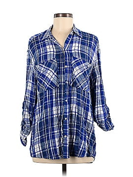 Express Long Sleeve Button-Down Shirt (view 1)