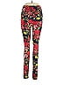 Body Central Floral Floral Motif Baroque Print Graphic Tropical Red Leggings Size L - photo 2